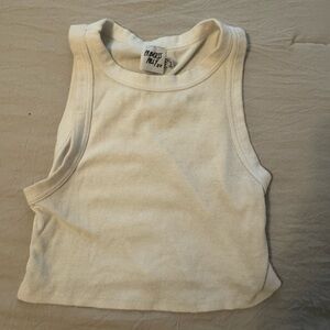 Two Princess Polly White and Black High Neck Tank Tops